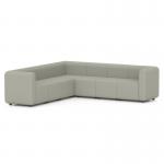Mawsley Modular Seating Set L-Shaped Corner Sofa 7 Seater With Arms in Era - Generation SF004913