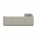 Mawsley Modular Seating Set L-Shaped Corner Sofa 7 Seater With Arms in Era - Generation SF004913
