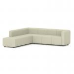 Mawsley Modular Seating Set L-Shaped Corner Sofa 7 Seater With Left Arms in Era - Futurist SF004922