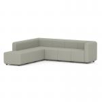 Mawsley Modular Seating Set L-Shaped Corner Sofa 7 Seater With Left Arms in Era - Generation SF004923