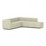 Mawsley Modular Seating Set L-Shaped Corner Sofa 7 Seater With Right Arms in Era - Futurist SF004932