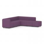 Mawsley Modular Seating Set L-Shaped Corner Sofa 7 Seater With Right Arms in Era - Prime SF004936