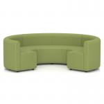 Mawsley Modular Seating Set Circular Booth Low Back in Era - Endurance SF004958