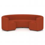 Mawsley Modular Seating Set Circular Booth Low Back in Era - Experience SF004959