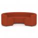 Mawsley Modular Seating Set Circular Booth Low Back in Era - Experience SF004959