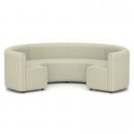 Mawsley Modular Seating Set Circular Booth Low Back in Era - Futurist SF004962