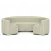 Mawsley Modular Seating Set Circular Booth Low Back in Era - Futurist SF004962