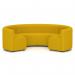Mawsley Modular Seating Set Circular Booth Low Back in Era - Occasion SF004964