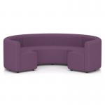 Mawsley Modular Seating Set Circular Booth Low Back in Era - Prime SF004966