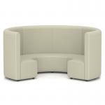 Mawsley Modular Seating Set Circular Booth High Back in Era - Futurist SF004972