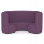 Mawsley Modular Seating Set Circular Booth High Back in Era - Prime SF004976