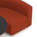 Mawsley Modular Seating Set Circular Booth Low Back With Black Table in Era - Experience SF004979