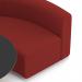 Mawsley Modular Seating Set Circular Booth Low Back With Black Table in Era - Extent SF004980