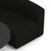 Mawsley Modular Seating Set Circular Booth Low Back With Black Table in Era - Forward SF004981