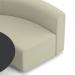 Mawsley Modular Seating Set Circular Booth Low Back With Black Table in Era - Futurist SF004982