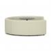 Mawsley Modular Seating Set Circular Booth Low Back With Black Table in Era - Futurist SF004982