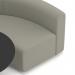 Mawsley Modular Seating Set Circular Booth Low Back With Black Table in Era - Generation SF004983