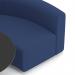 Mawsley Modular Seating Set Circular Booth Low Back With Black Table in Era - Perennial SF004985