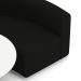 Mawsley Modular Seating Set Circular Booth Low Back With White Table in Era - Forward SF004991