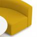 Mawsley Modular Seating Set Circular Booth Low Back With White Table in Era - Occasion SF004994