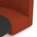 Mawsley Modular Seating Set Circular Booth High Back With Black Table in Era - Experience SF004999