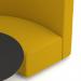 Mawsley Modular Seating Set Circular Booth High Back With Black Table in Era - Occasion SF005004