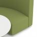 Mawsley Modular Seating Set Circular Booth High Back With White Table in Era - Endurance SF005008