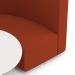 Mawsley Modular Seating Set Circular Booth High Back With White Table in Era - Experience SF005009