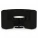 Mawsley Modular Seating Set Circular Booth High Back With White Table in Era - Forward SF005011
