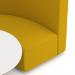 Mawsley Modular Seating Set Circular Booth High Back With White Table in Era - Occasion SF005014