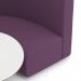 Mawsley Modular Seating Set Circular Booth High Back With White Table in Era - Prime SF005016
