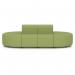 Mawsley Modular Seating Set Capsule Island Low Back 8 Seater in Era - Endurance SF005018
