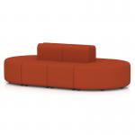 Mawsley Modular Seating Set Capsule Island Low Back 8 Seater in Era - Experience SF005019