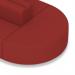 Mawsley Modular Seating Set Capsule Island Low Back 8 Seater in Era - Extent SF005020