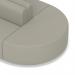 Mawsley Modular Seating Set Capsule Island Low Back 8 Seater in Era - Generation SF005023
