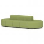Mawsley Modular Seating Set Capsule Island Low Back 10 Seater in Era - Endurance SF005028
