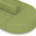 Mawsley Modular Seating Set Capsule Island Low Back 10 Seater in Era - Endurance SF005028