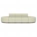 Mawsley Modular Seating Set Capsule Island Low Back 10 Seater in Era - Futurist SF005032