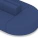Mawsley Modular Seating Set Capsule Island Low Back 10 Seater in Era - Perennial SF005035