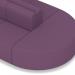 Mawsley Modular Seating Set Capsule Island Low Back 10 Seater in Era - Prime SF005036