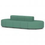 Mawsley Modular Seating Set Capsule Island Low Back 10 Seater in Era - Rest SF005037