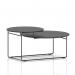 Solstice Coffee Table Black Top Black Frame SOL00001