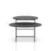 Solstice Coffee Table Black Top Black Frame SOL00001