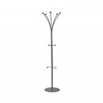 Classic Silver Steel Office Coat Stand SS0001