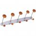 Space Saver 5 Hook Coat Rail SS0005