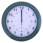 Radio Controlled Wall Clock With Grey Case SS0013