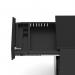 Base Mobile Steel Pedestal 3 Drawer Black ST000001