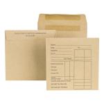 New Guardian Envelopes FSC Wage Pocket Self Seal Med Wght 80gsm 108x102mm Pre-Printed Manilla [Pack 1000] E20291