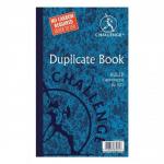Challenge Duplicate Book Carbonless Ruled 100 Sets 210x130mm Ref 100080458 [Pack 5] E63031