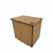 5 Star Office Eco Friendly Cardboard Easy Build Home Office Desk 800x600x730mm ECO00001 ECO00001